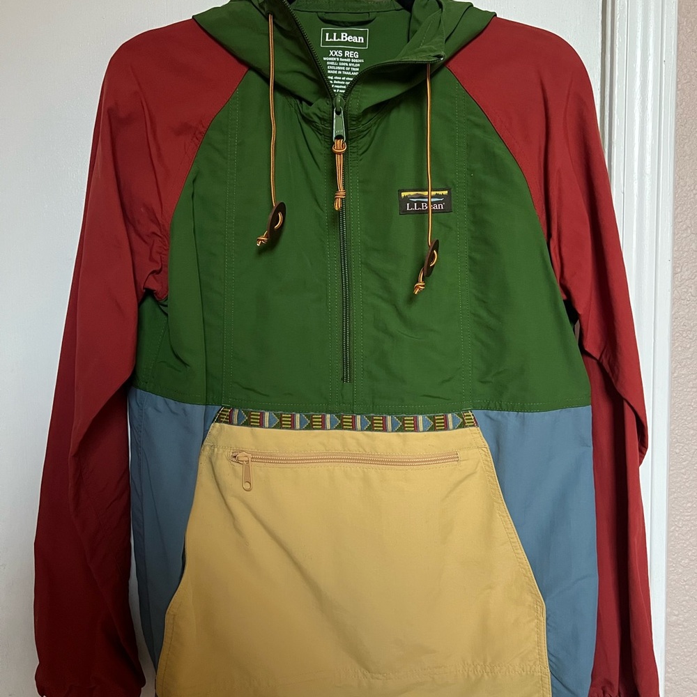L.L. Bean Mountain Classic Anorak Half-zip Jacket